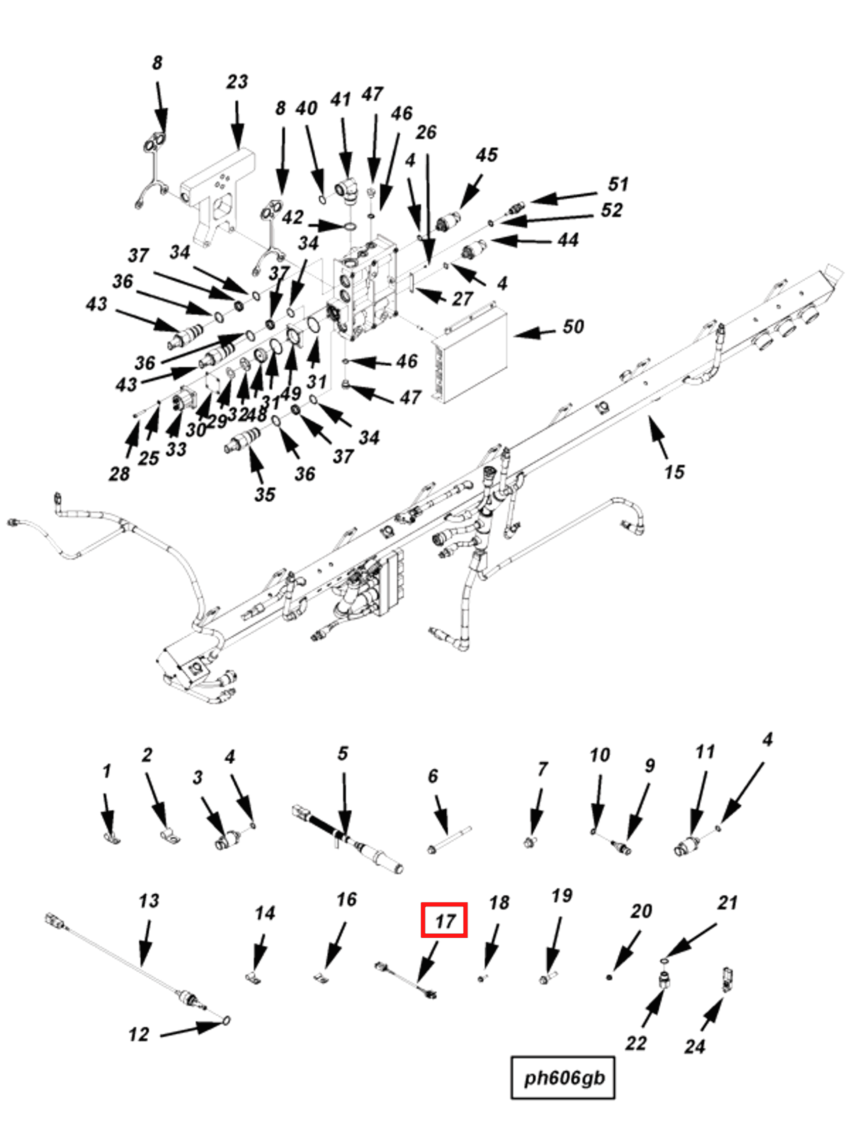Ring | Cummins 3639515 | Wiring Harness