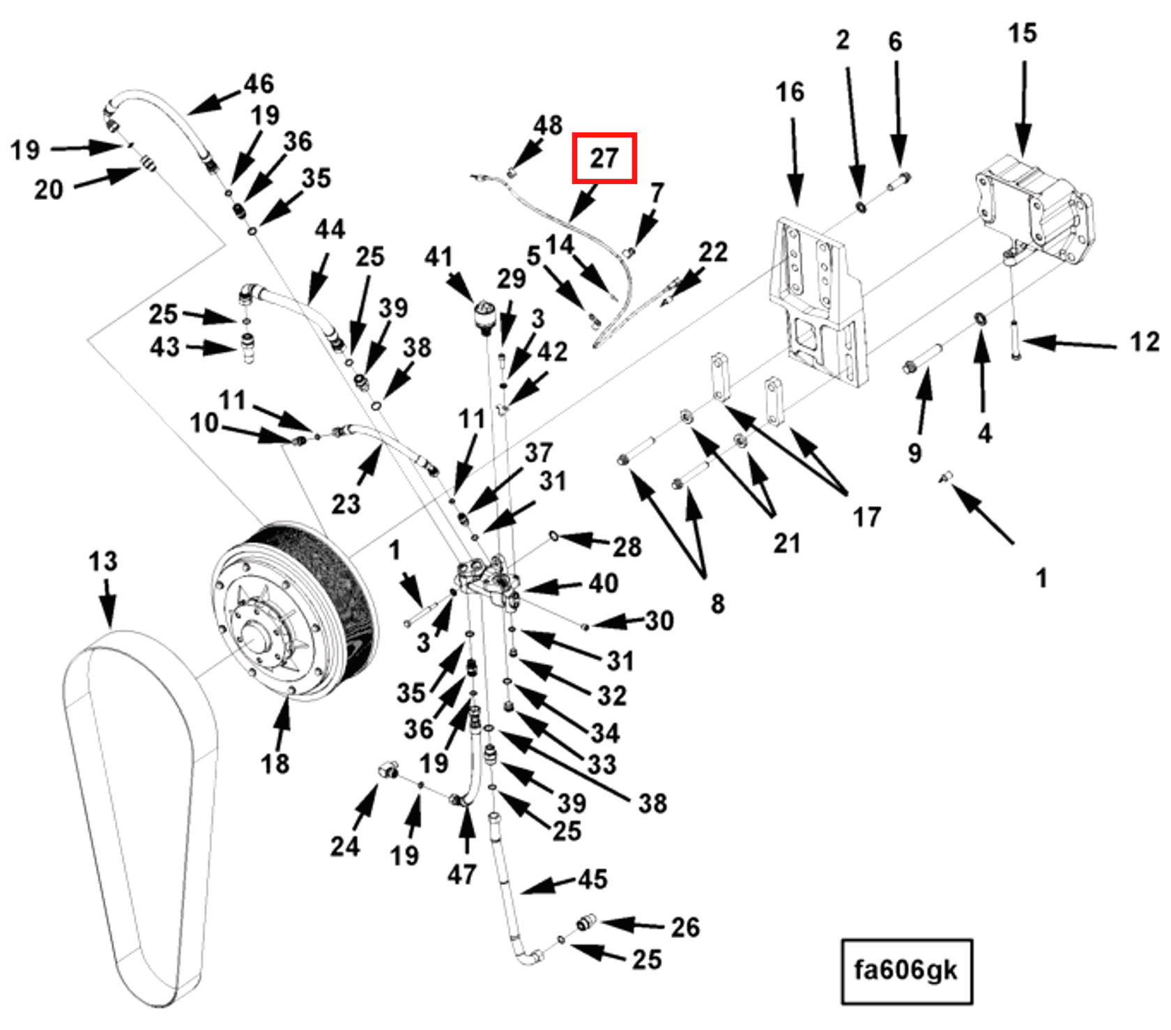 Ring | Cummins 3640314 | Wiring Harness