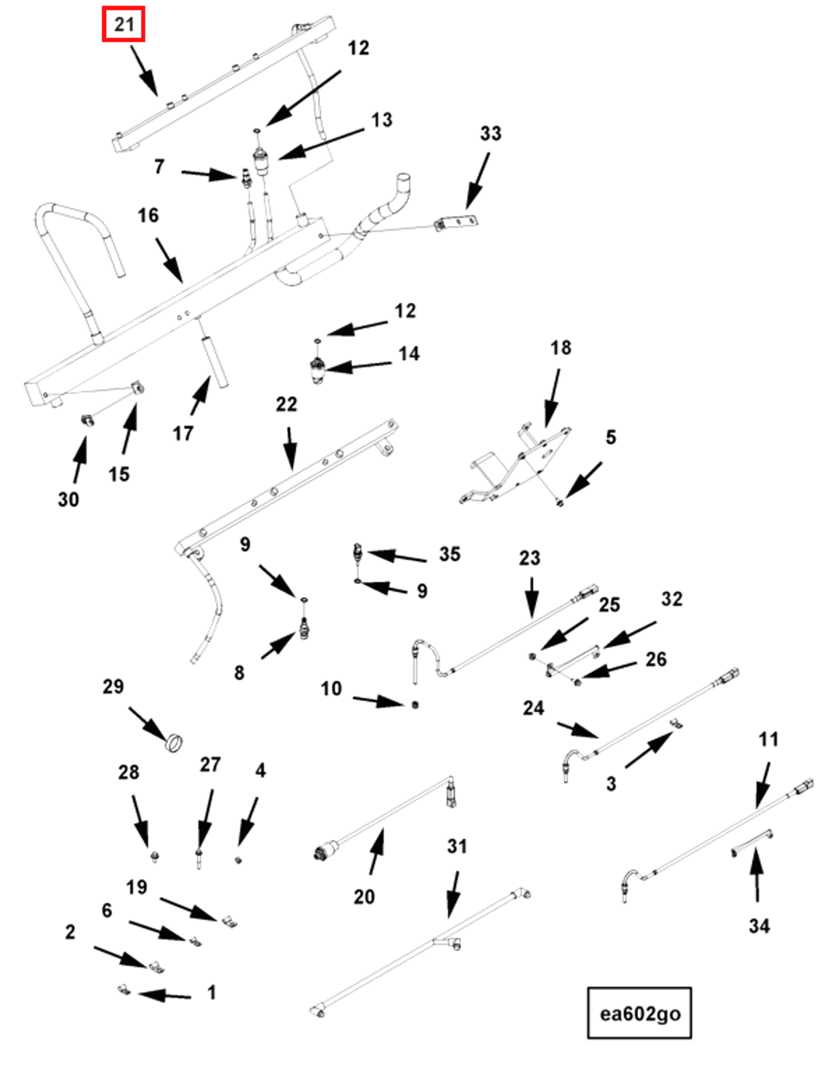 Ring | Cummins 3642487 | Wiring Harness