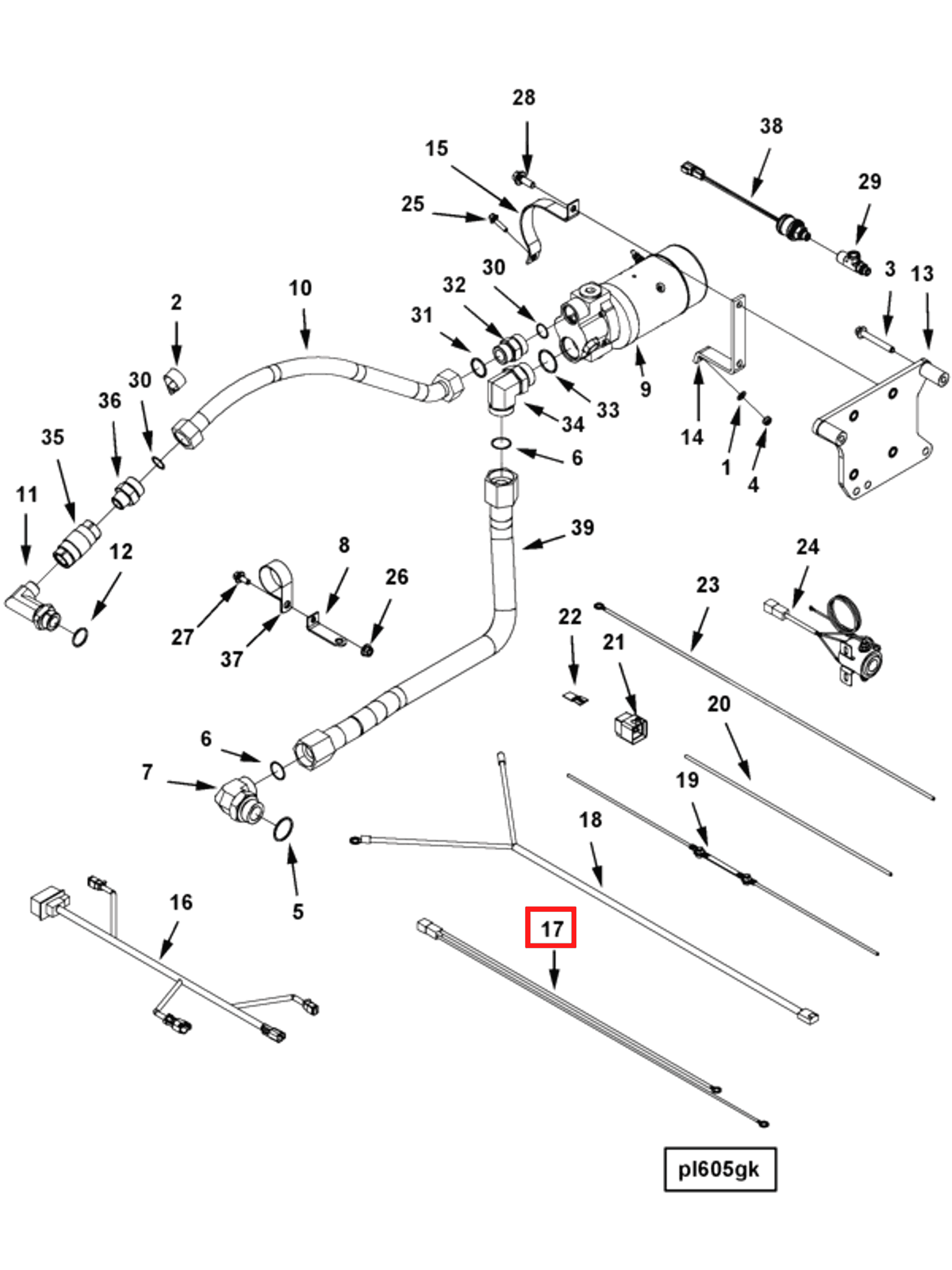 Ring | Cummins 3644384 | Wiring Harness