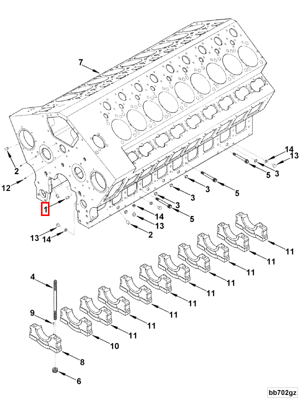 Cylinder liner | Cummins 3646927