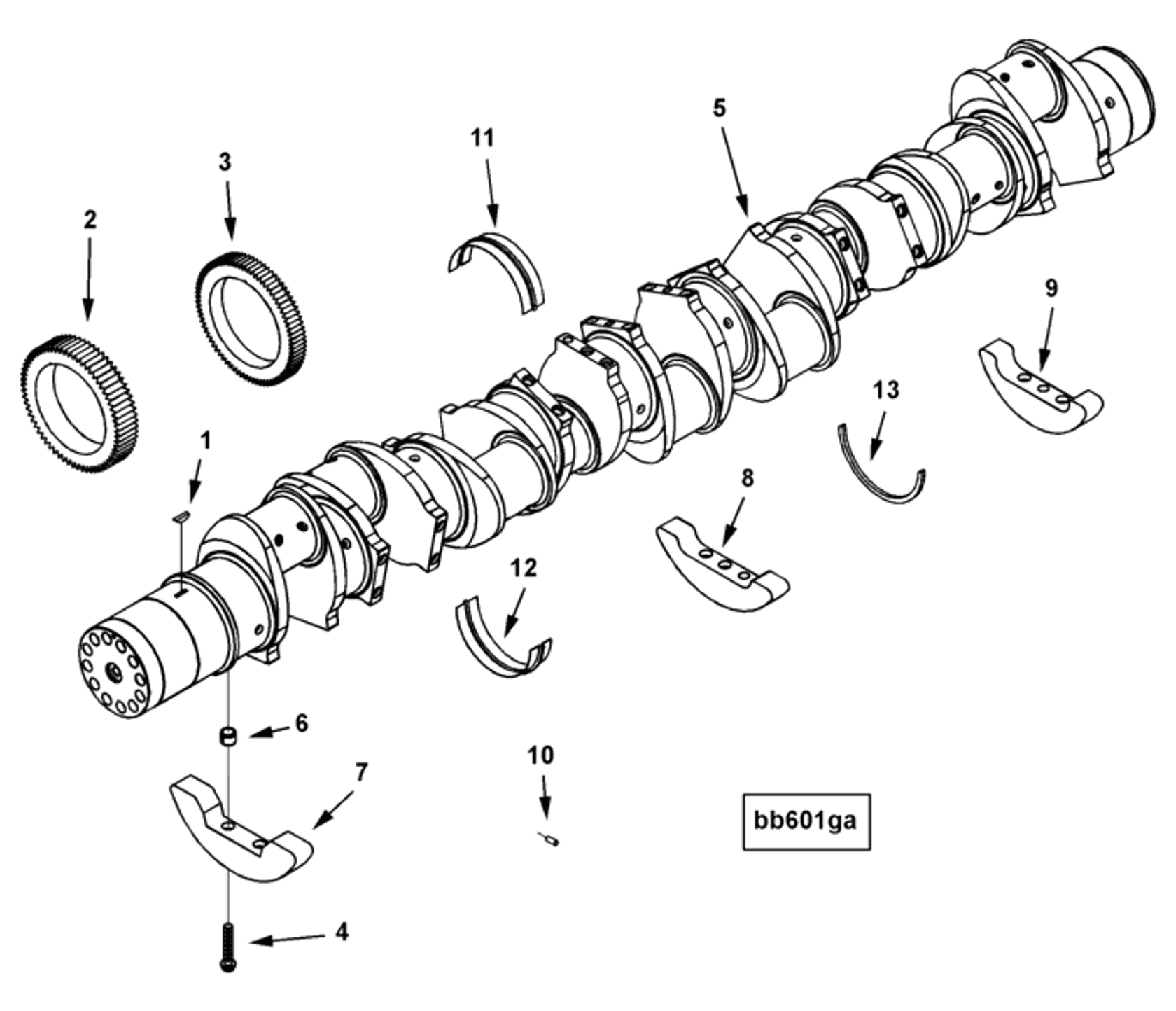 Engine | Cummins 3647110 | Engine Crankshaft
