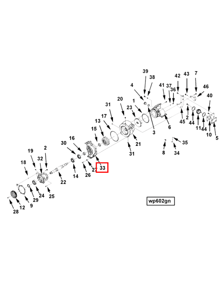 Water Pump | Cummins 3648317 | Water Pump Body