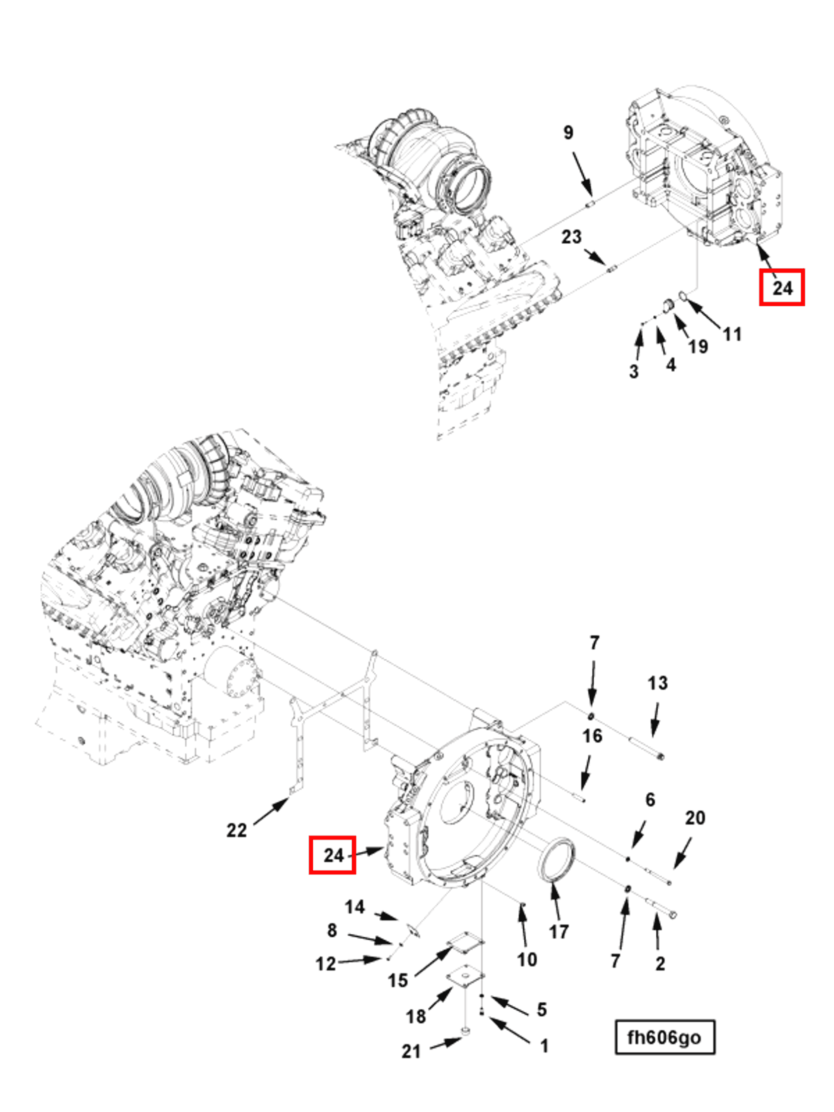 Flywheel | Cummins 3648765 | Flywheel Housing