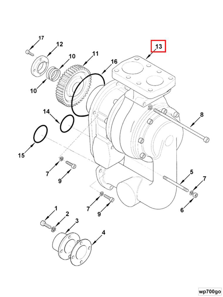Water Pump | Cummins 3649431