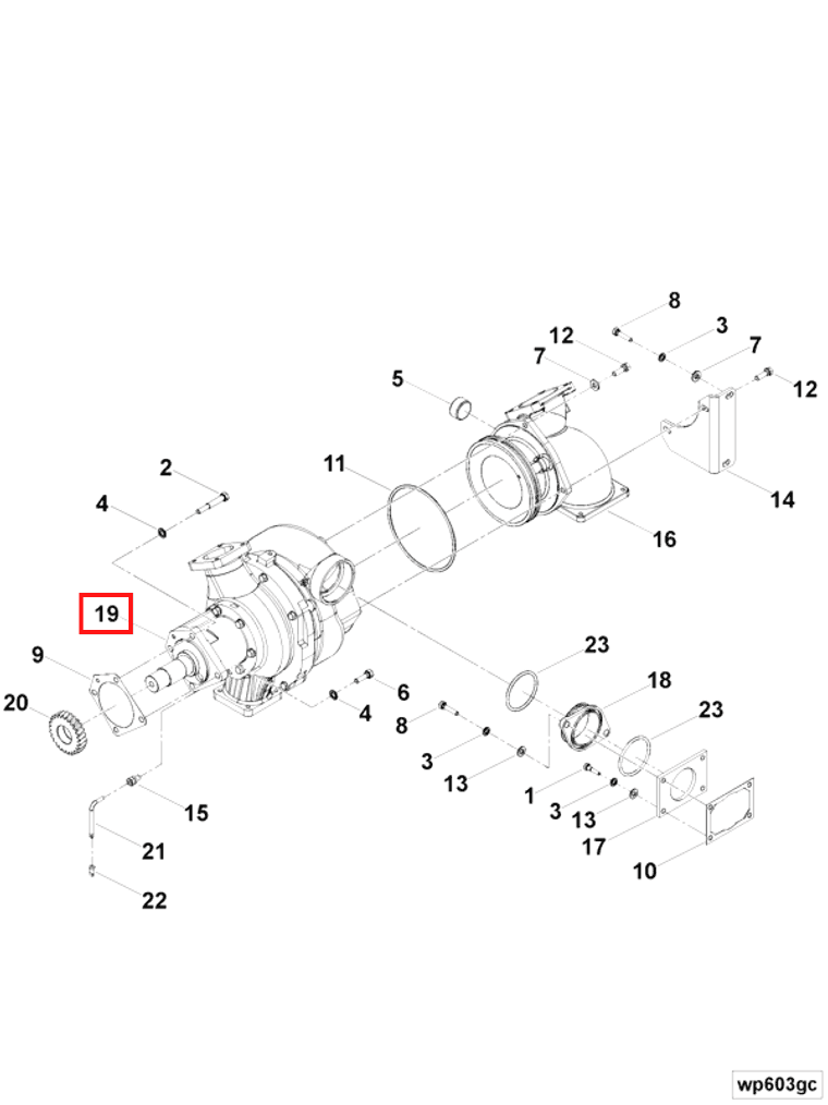 Water Pump | Cummins 3651201