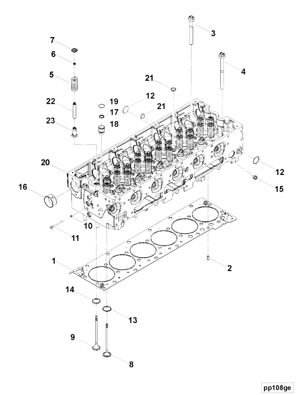 Cylinder Head | Cummins 3688761