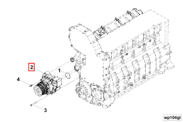 Water Pump | Cummins 3692583