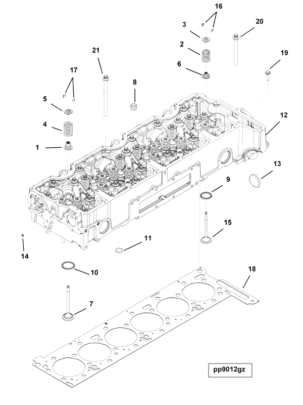Cylinder Head | Cummins 3694193