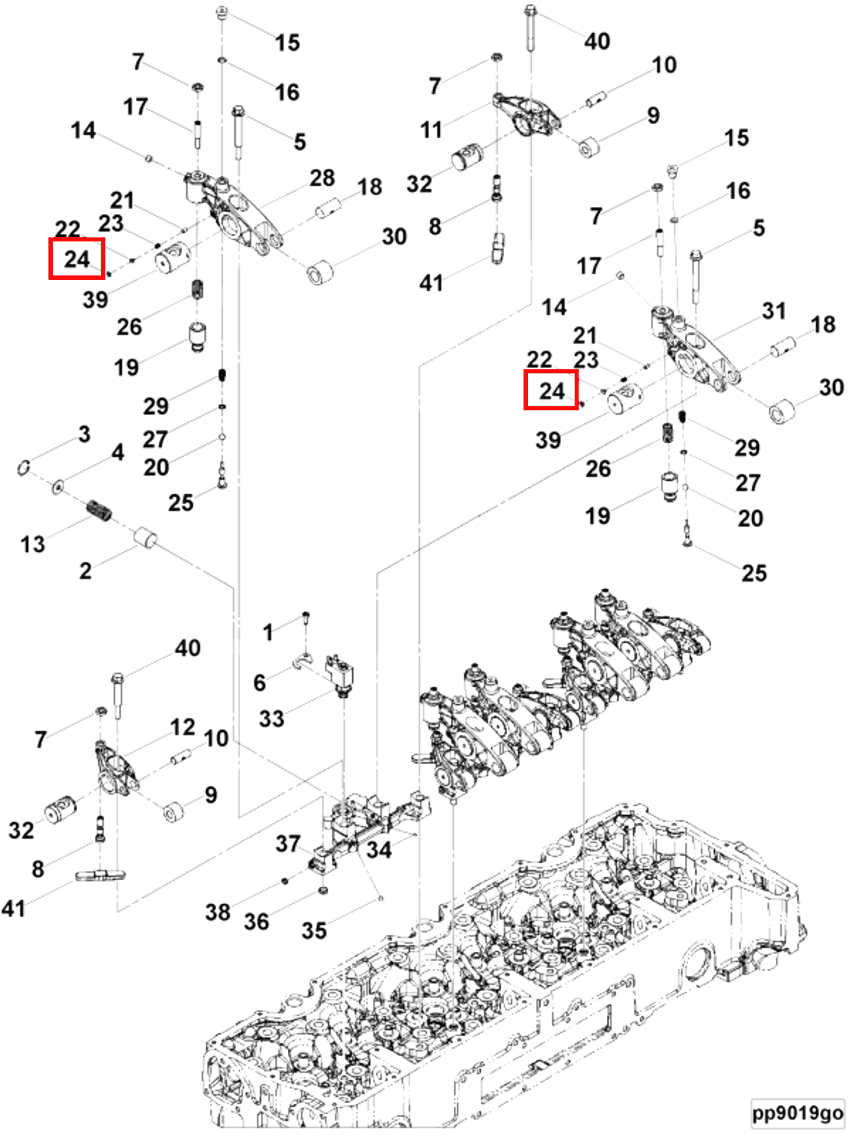 Retainer | Cummins 3697069 | Retaining Ring