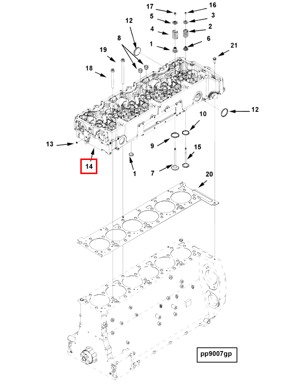 Cylinder Head | Cummins 3697214