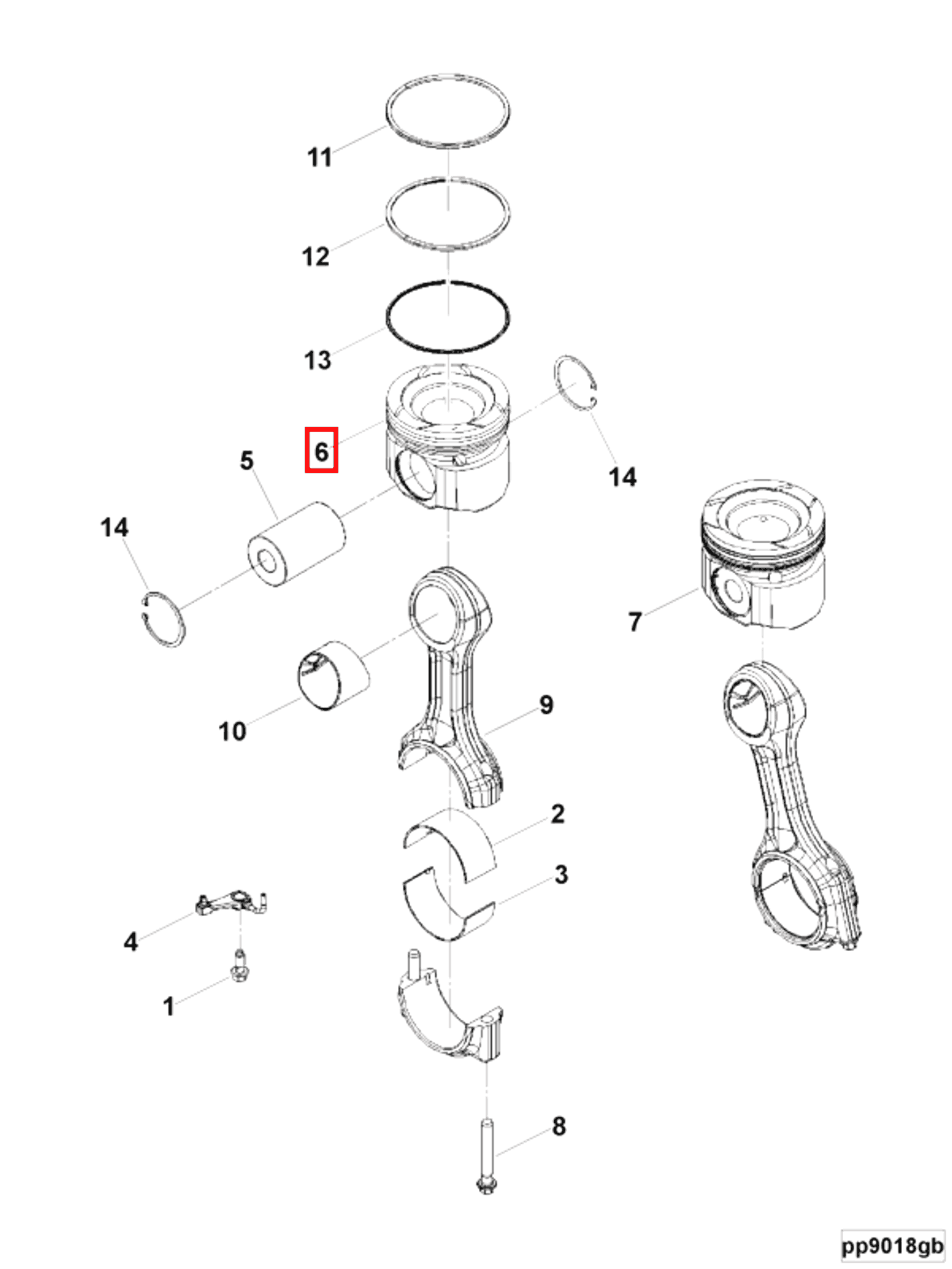 Engine | Cummins 3697229 | Engine Piston