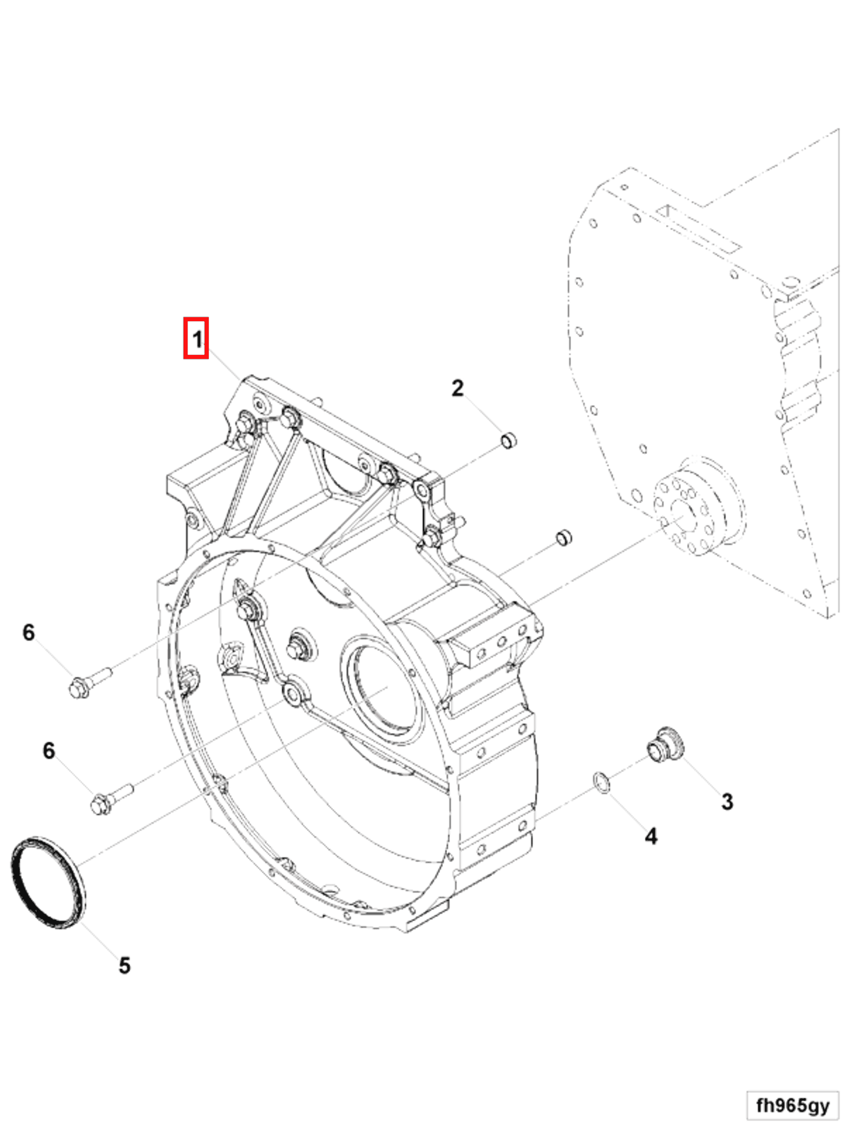 Flywheel | Cummins 3697676 | Flywheel Housing