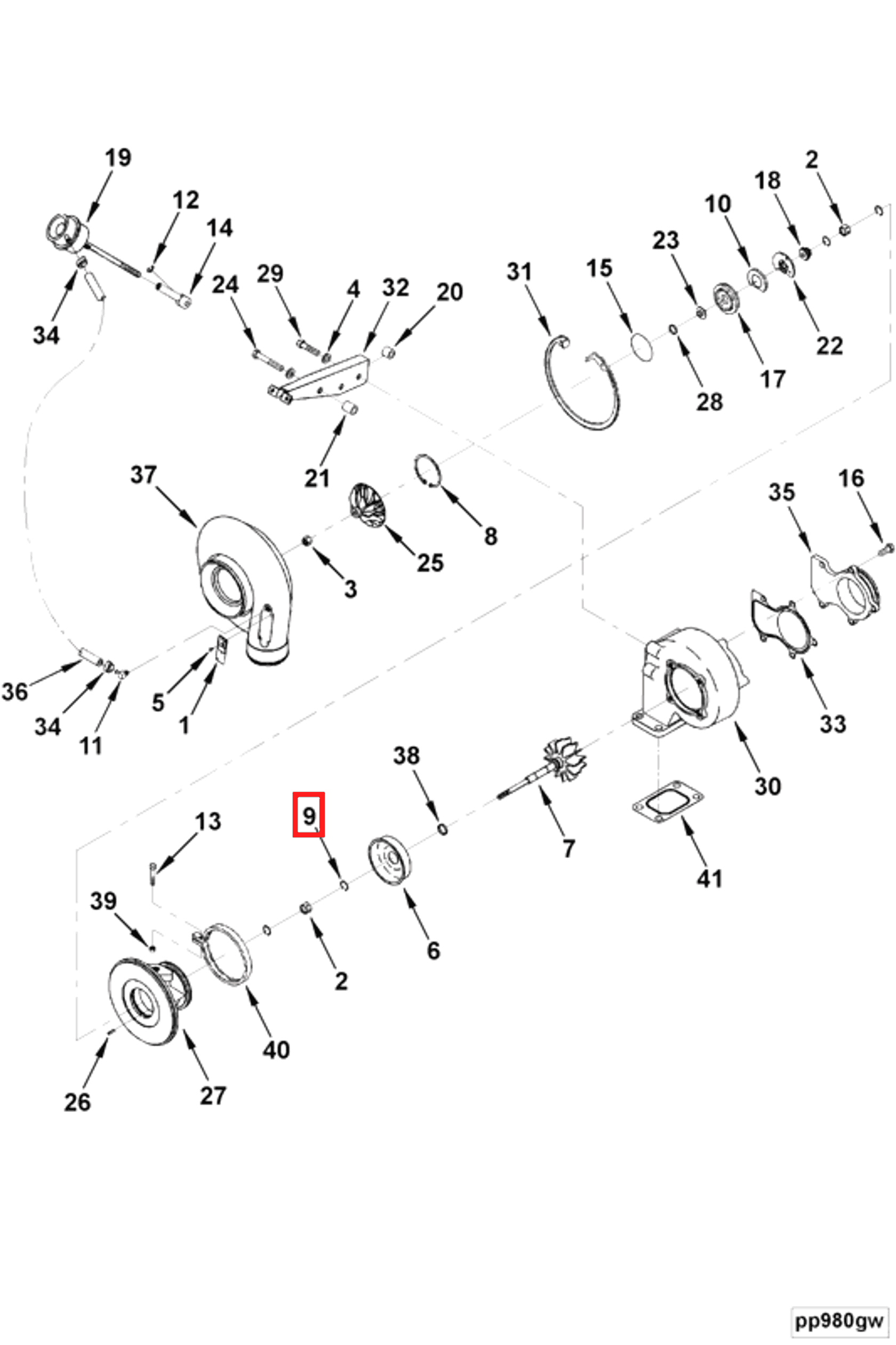 Retainer | Cummins 3762259 | Retaining Ring