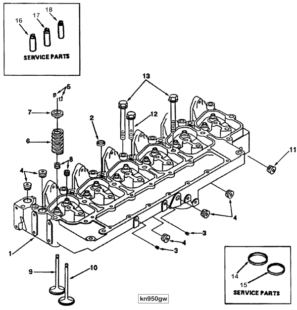 Cylinder Head | Cummins 3802340