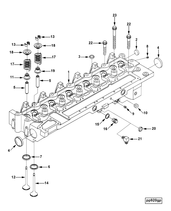 Cylinder Head | Cummins 3802465