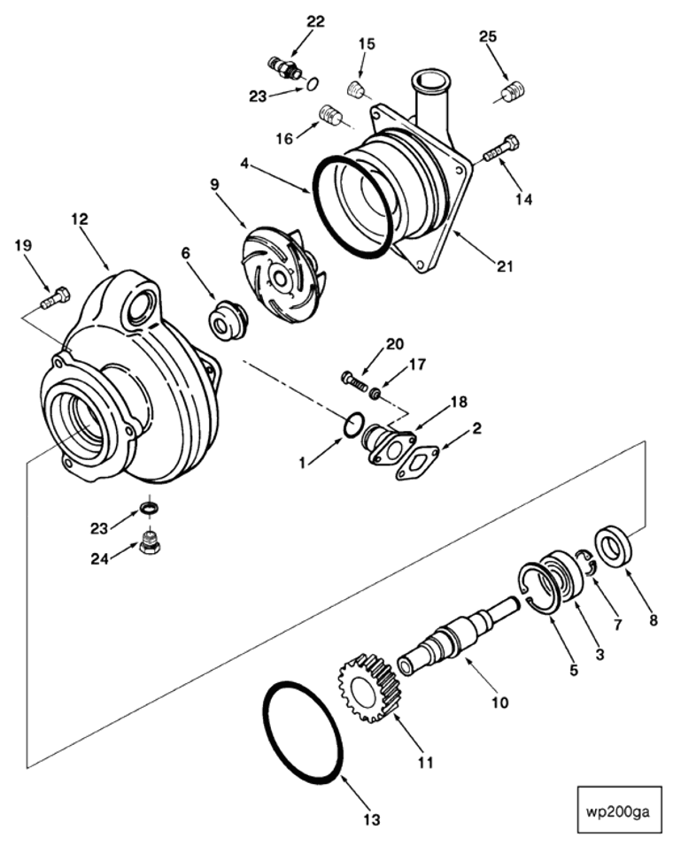 Water Pump | Cummins 3803403