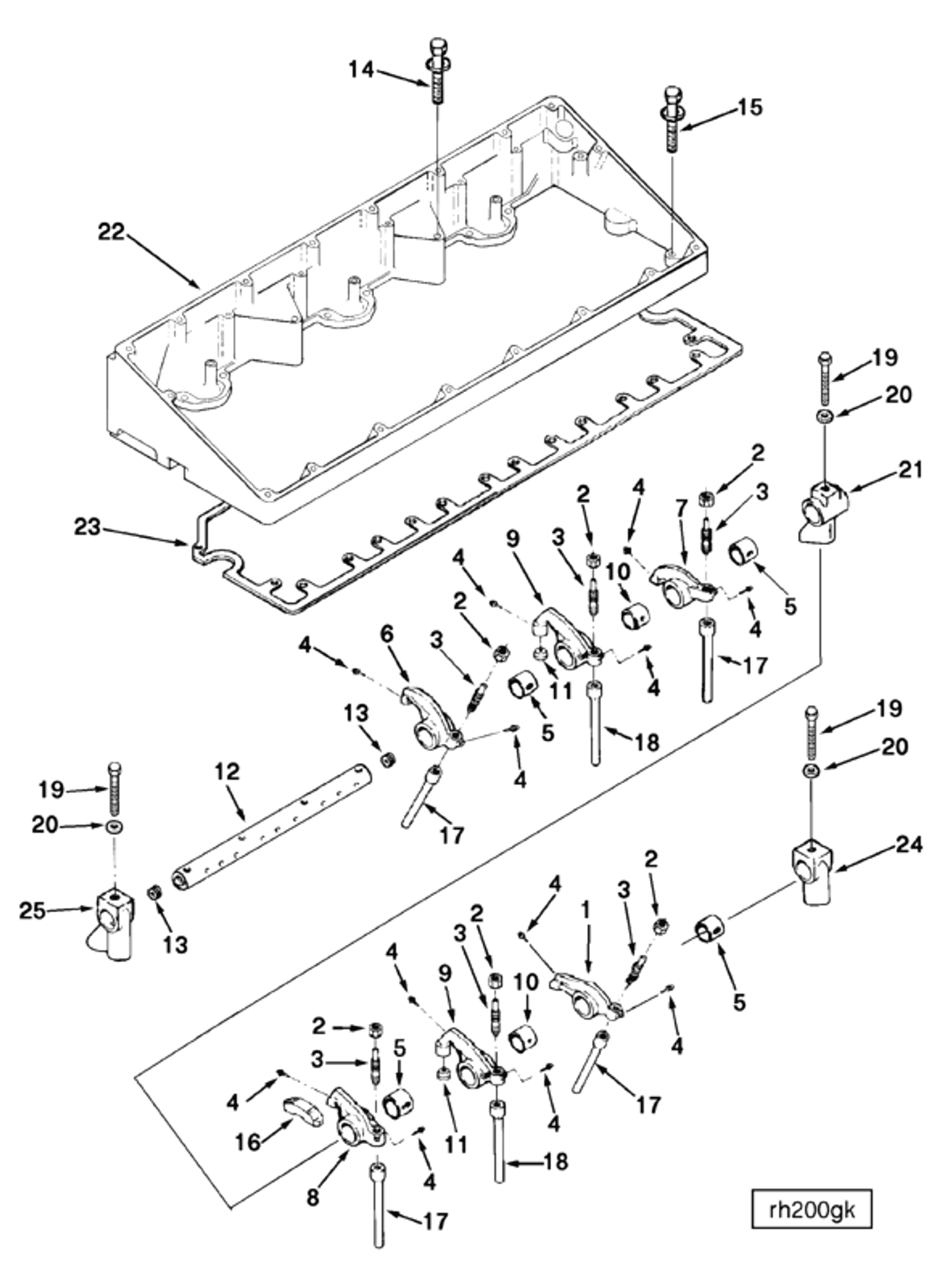 Rocker | Cummins 3803503 | Rocker Lever Kit