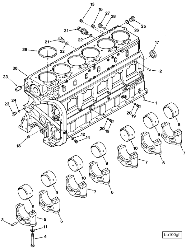 Cylinder Blok | Cummins 3803718
