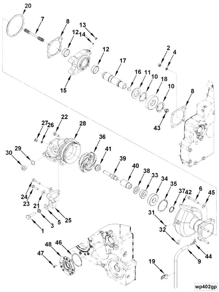 Water Pump | Cummins 3804573 | Water Pump Repair Kit