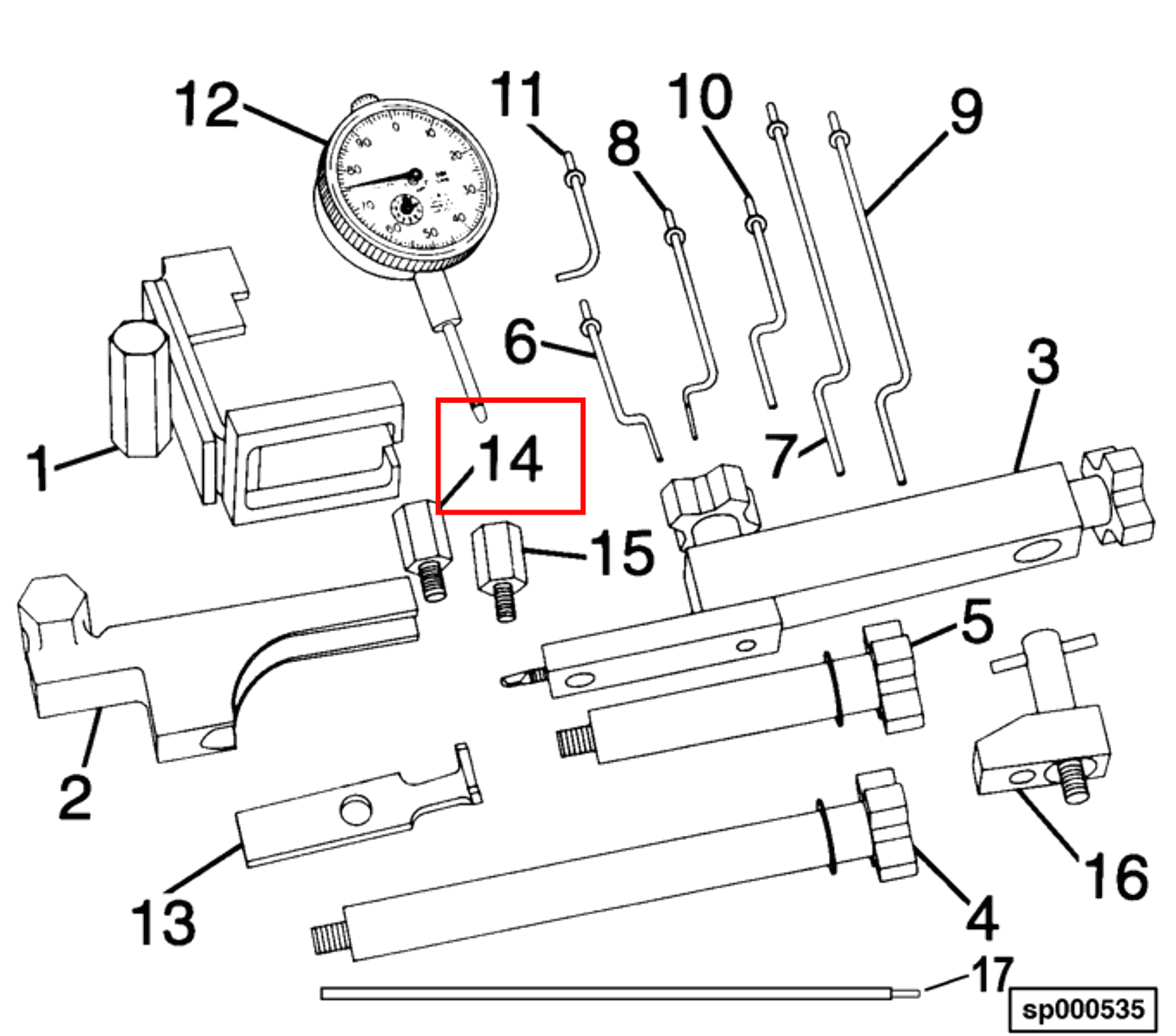 Rocker | Cummins 3823229 | Rocker Housing Adapter