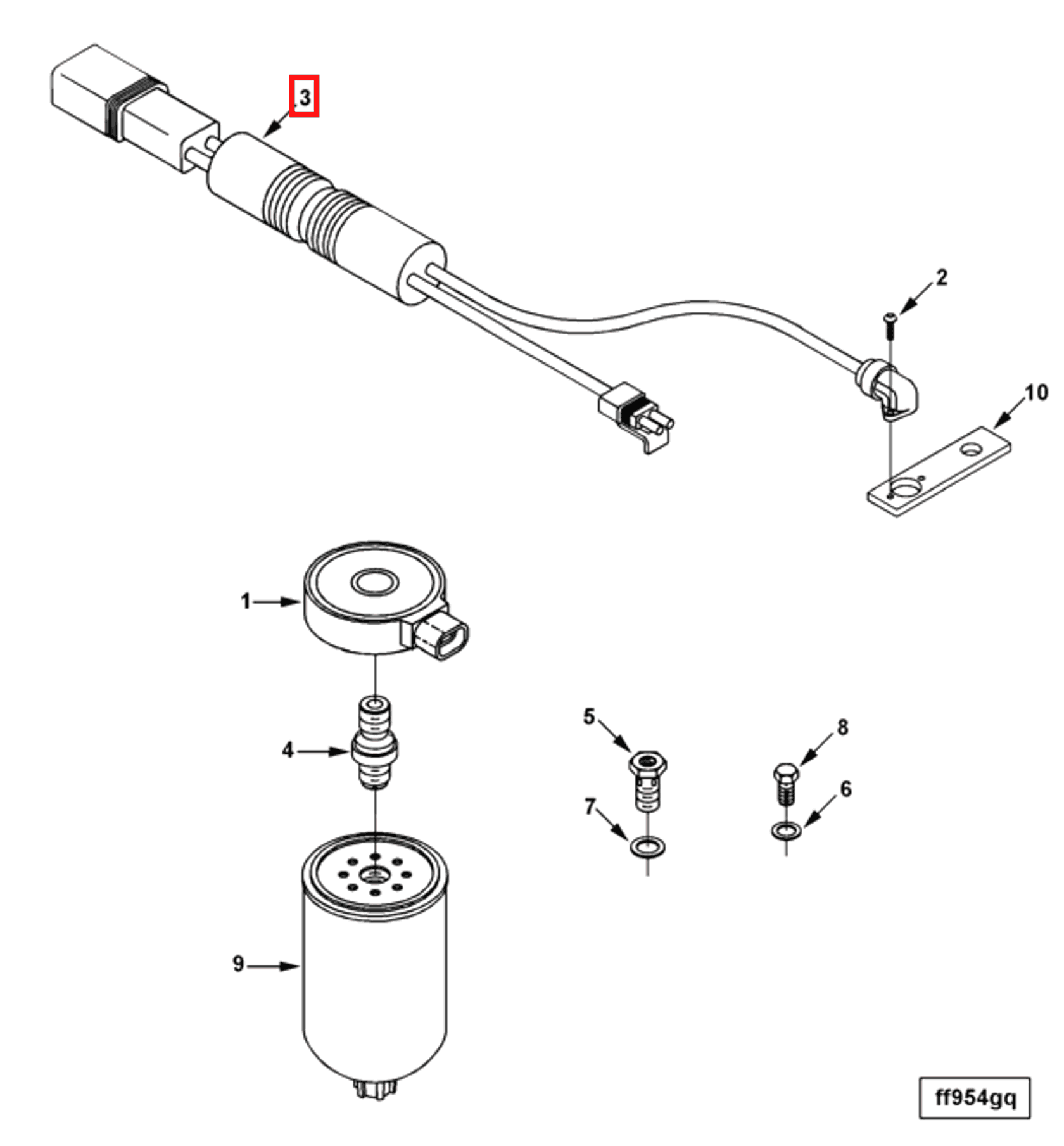 Ring | Cummins 3847940 | Wiring Harness