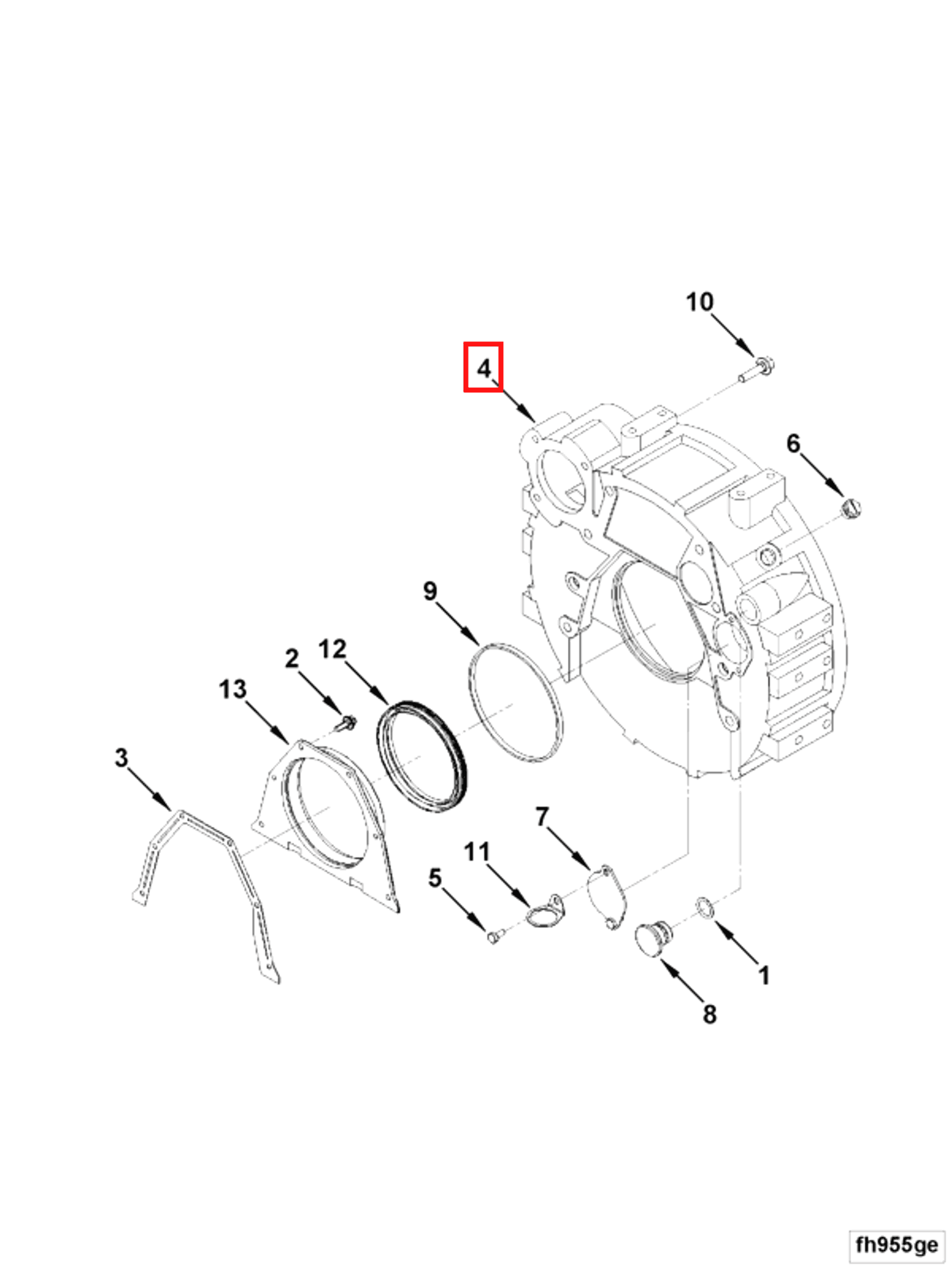 Flywheel | Cummins 3863940 | Flywheel Housing