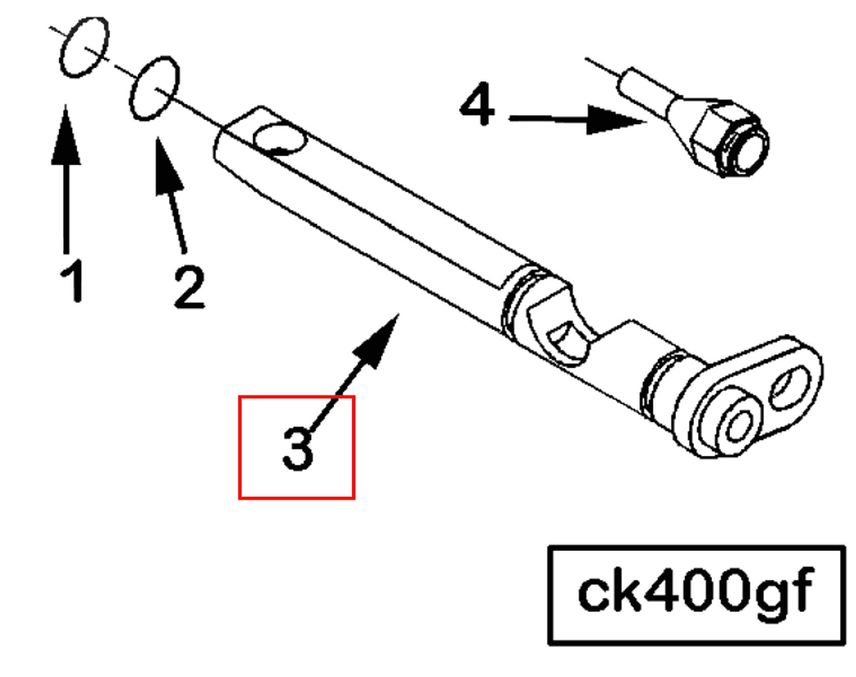 Piston | Cummins 3866098 | Piston Cooling Nozzle