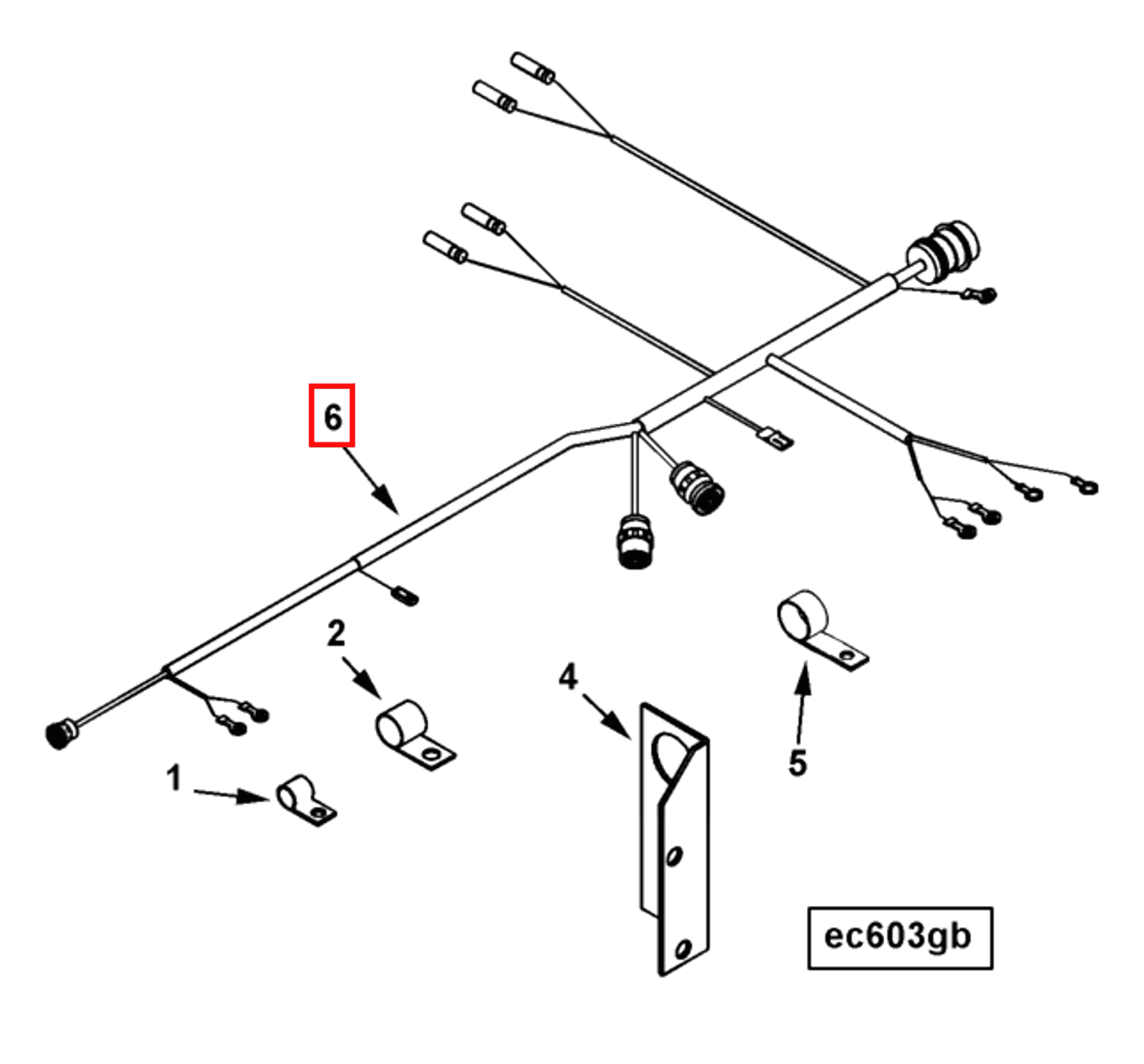 Ring | Cummins 3866851 | Wiring Harness