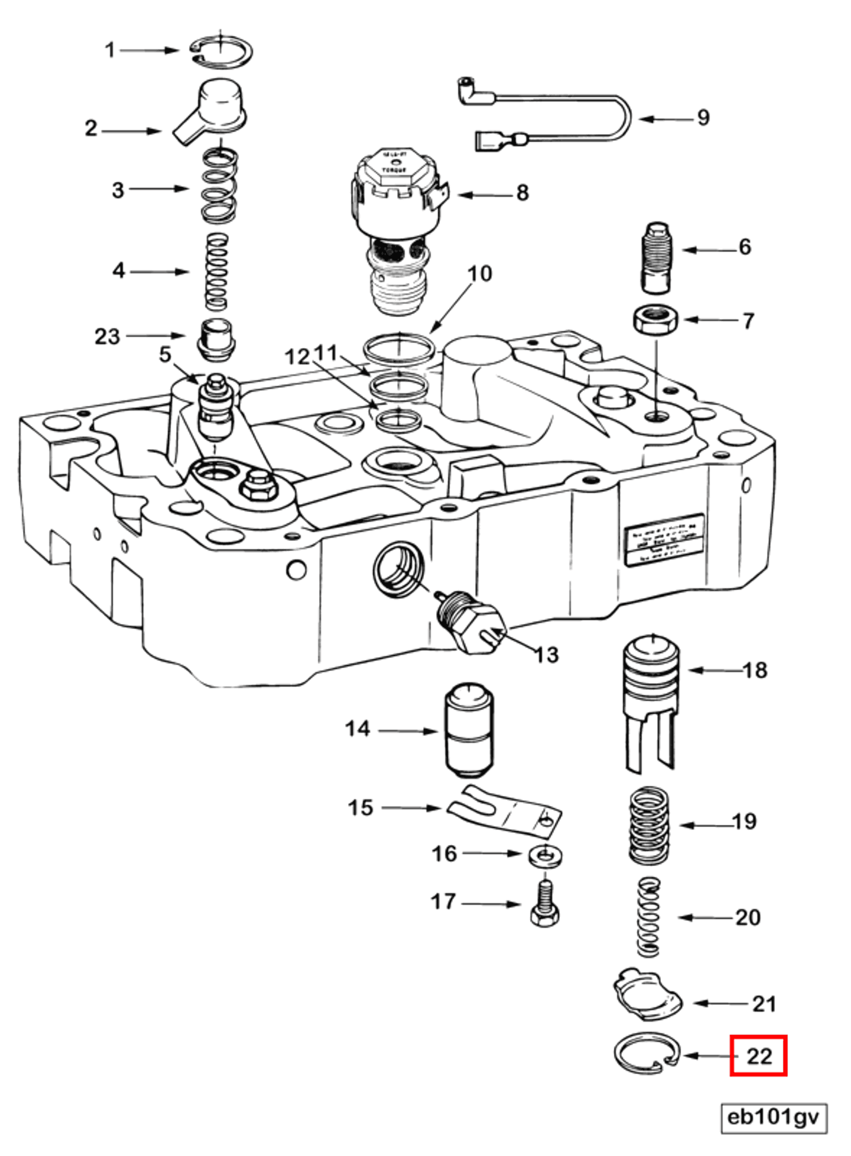 Retainer | Cummins 3871526 | Retaining Ring