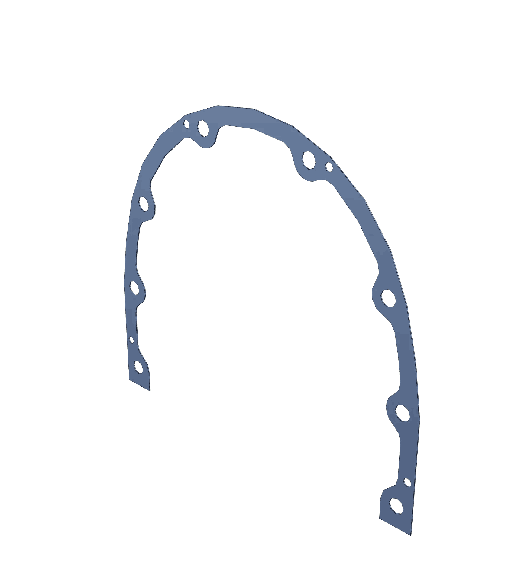 Gasket | Cummins 3872868 | Rear Cover Gasket