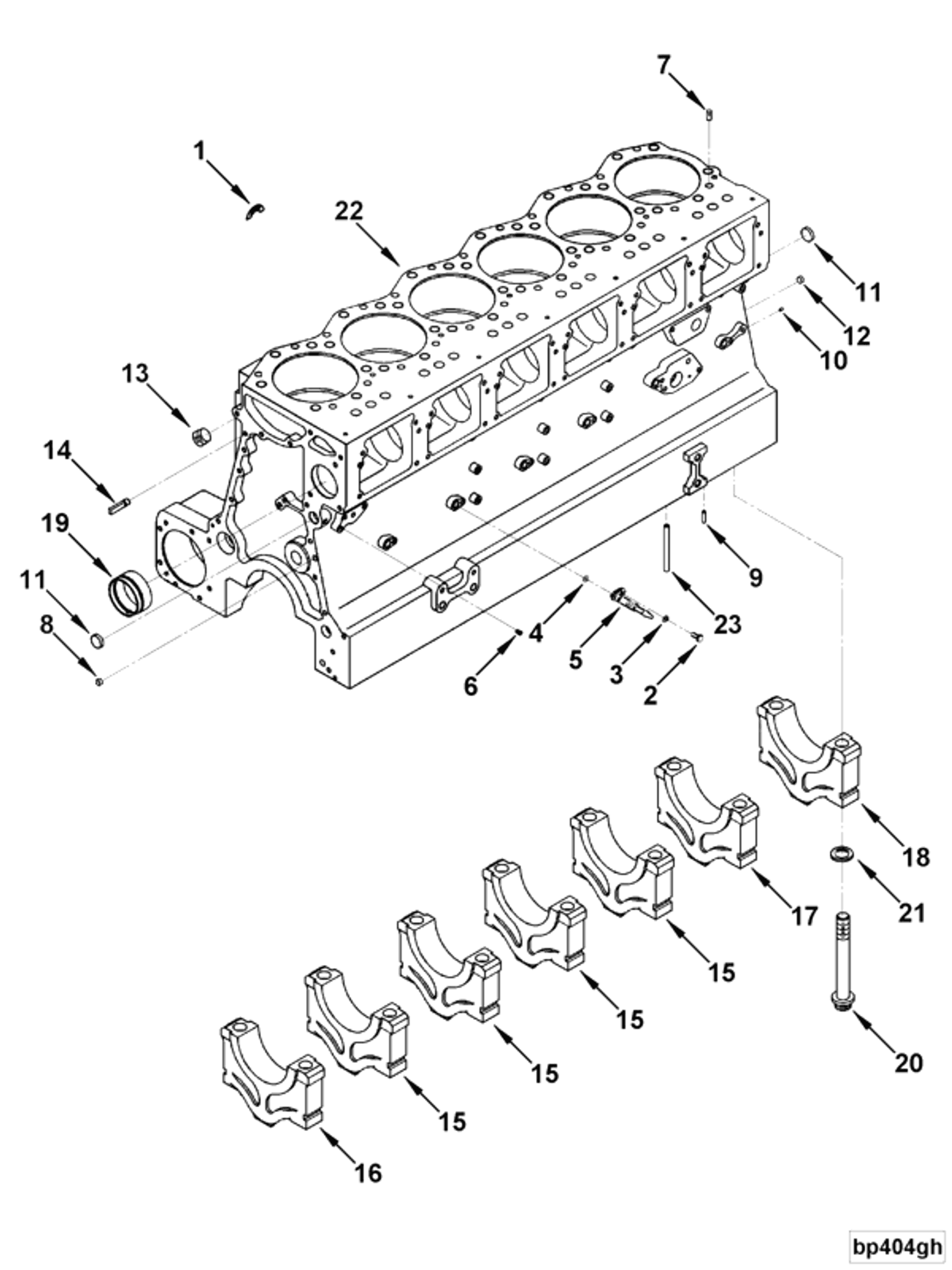 Piston | Cummins 3880812 | Piston Cooling Nozzle