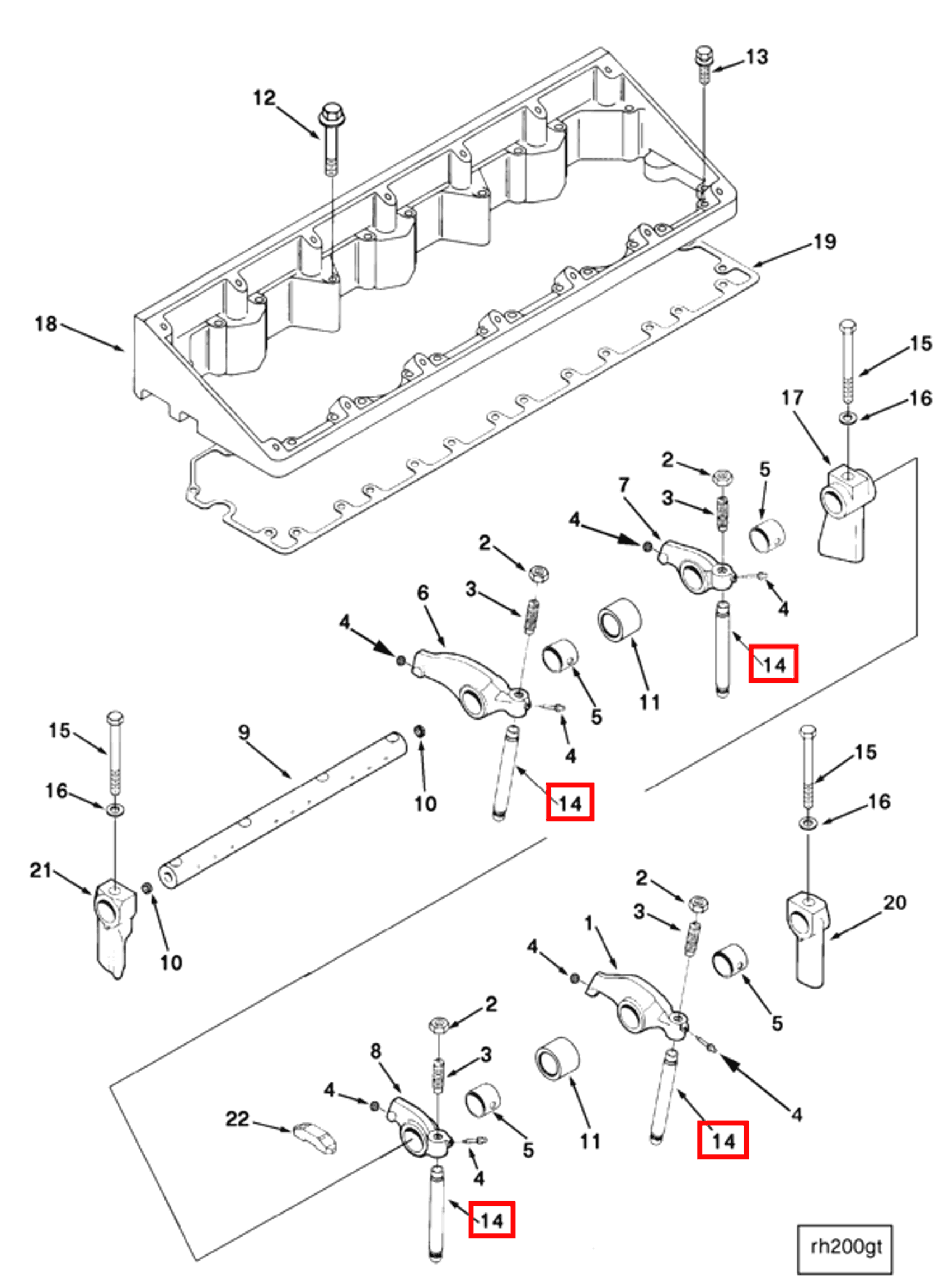 Push Rod | Cummins 3892251