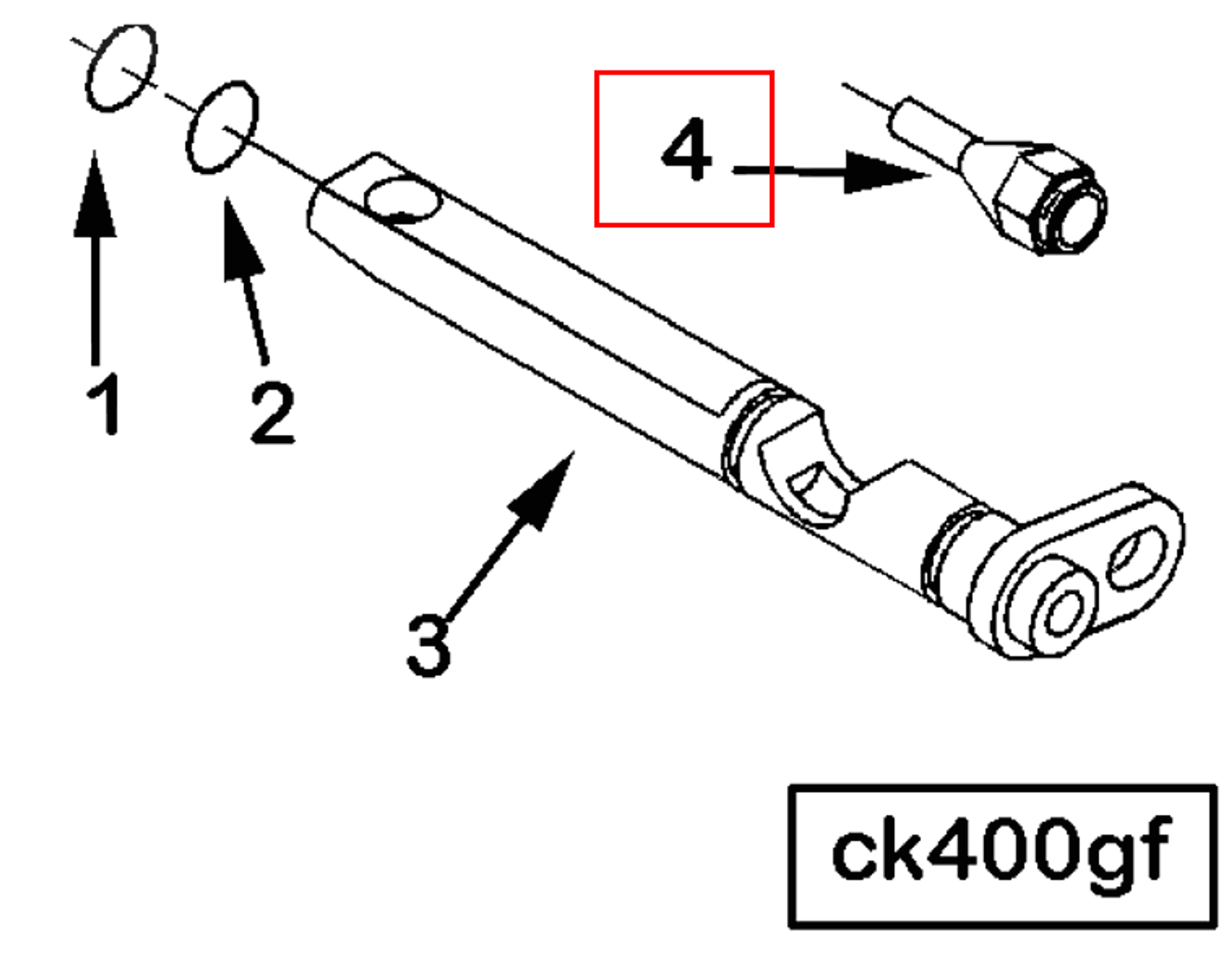 Piston | Cummins 3897816 | Piston Cooling Nozzle