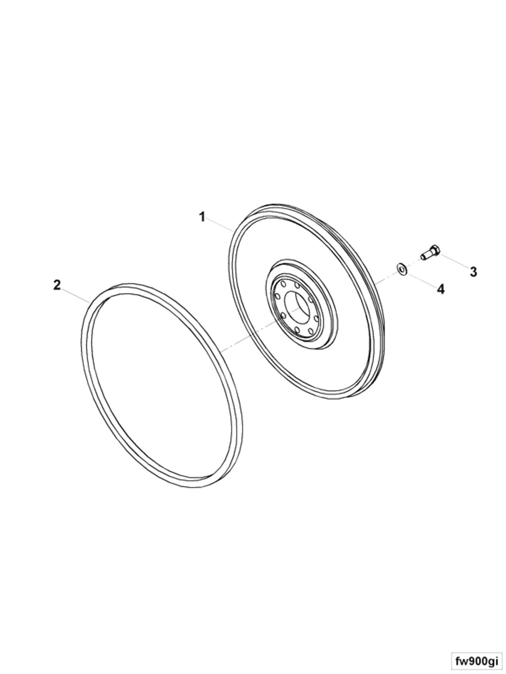 Flywheel | Cummins 3906807