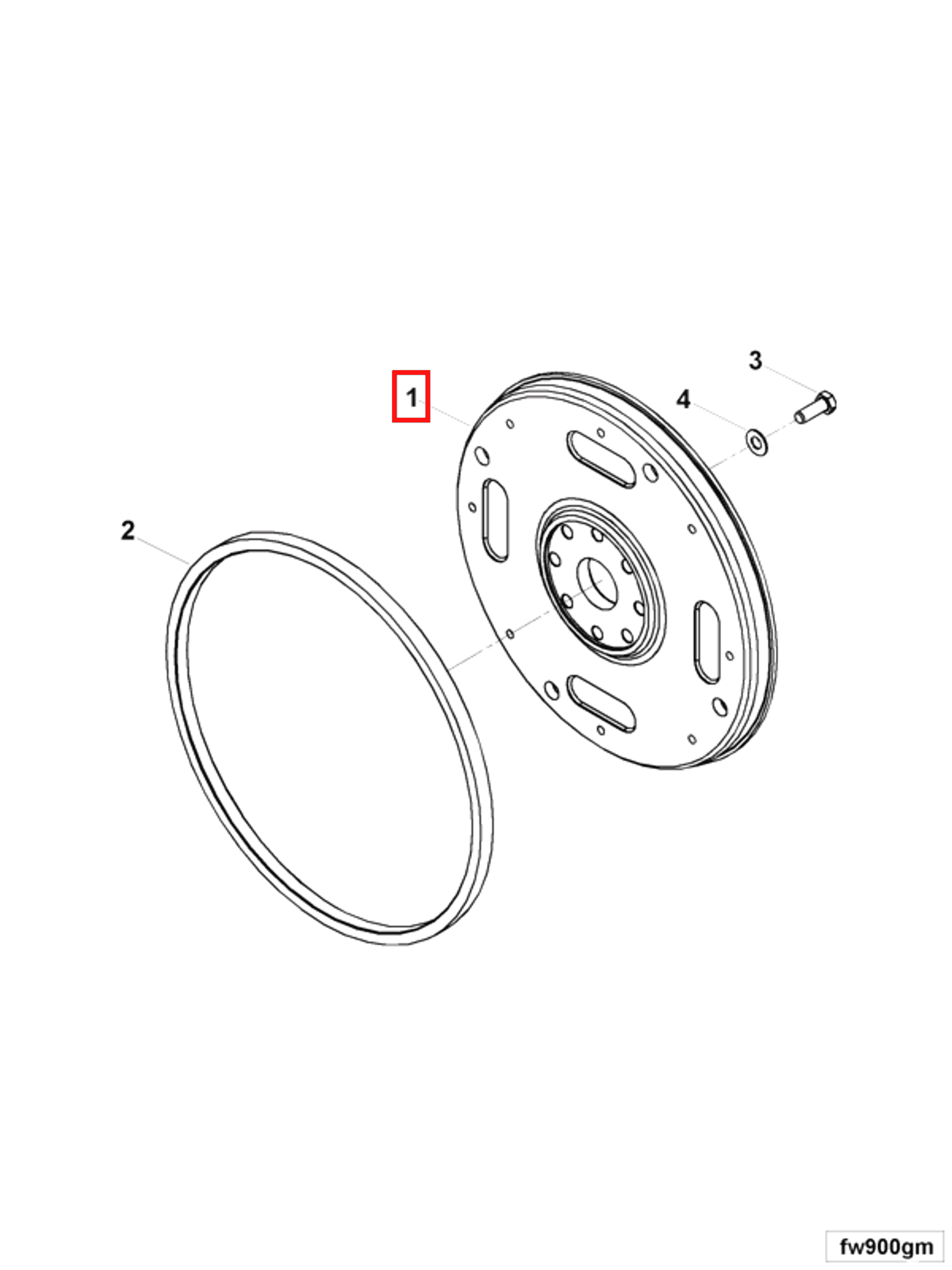 Flywheel | Cummins 3912912