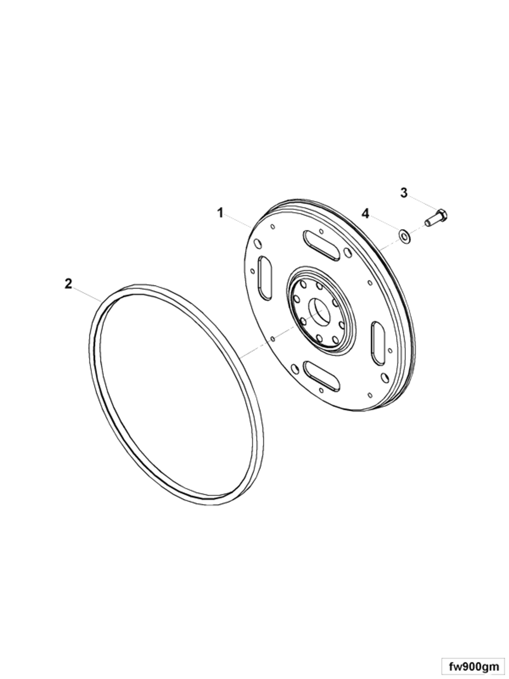 Flywheel | Cummins 3913036