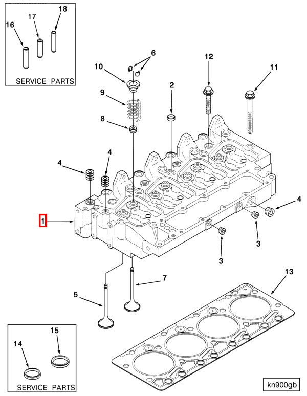 Cylinder Head | Cummins 3913389