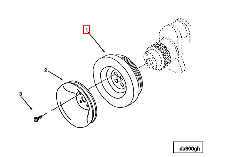 Vibration Damper | Cummins 3914454