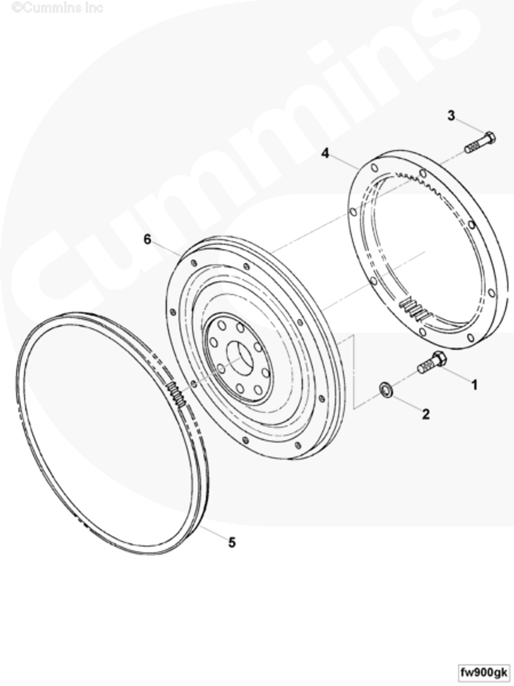 Flywheel | Cummins 3916163