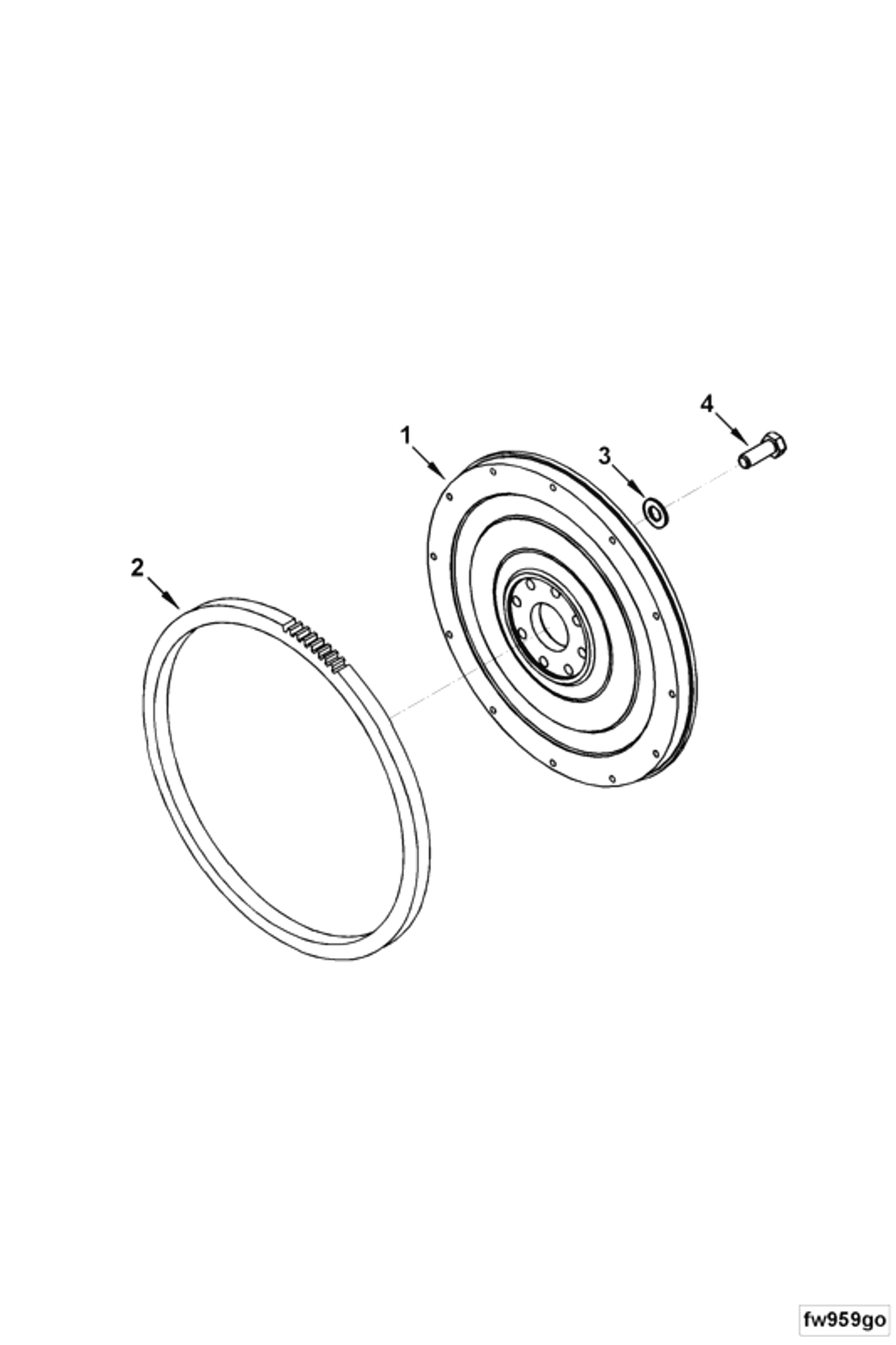 Flywheel | Cummins 3921250