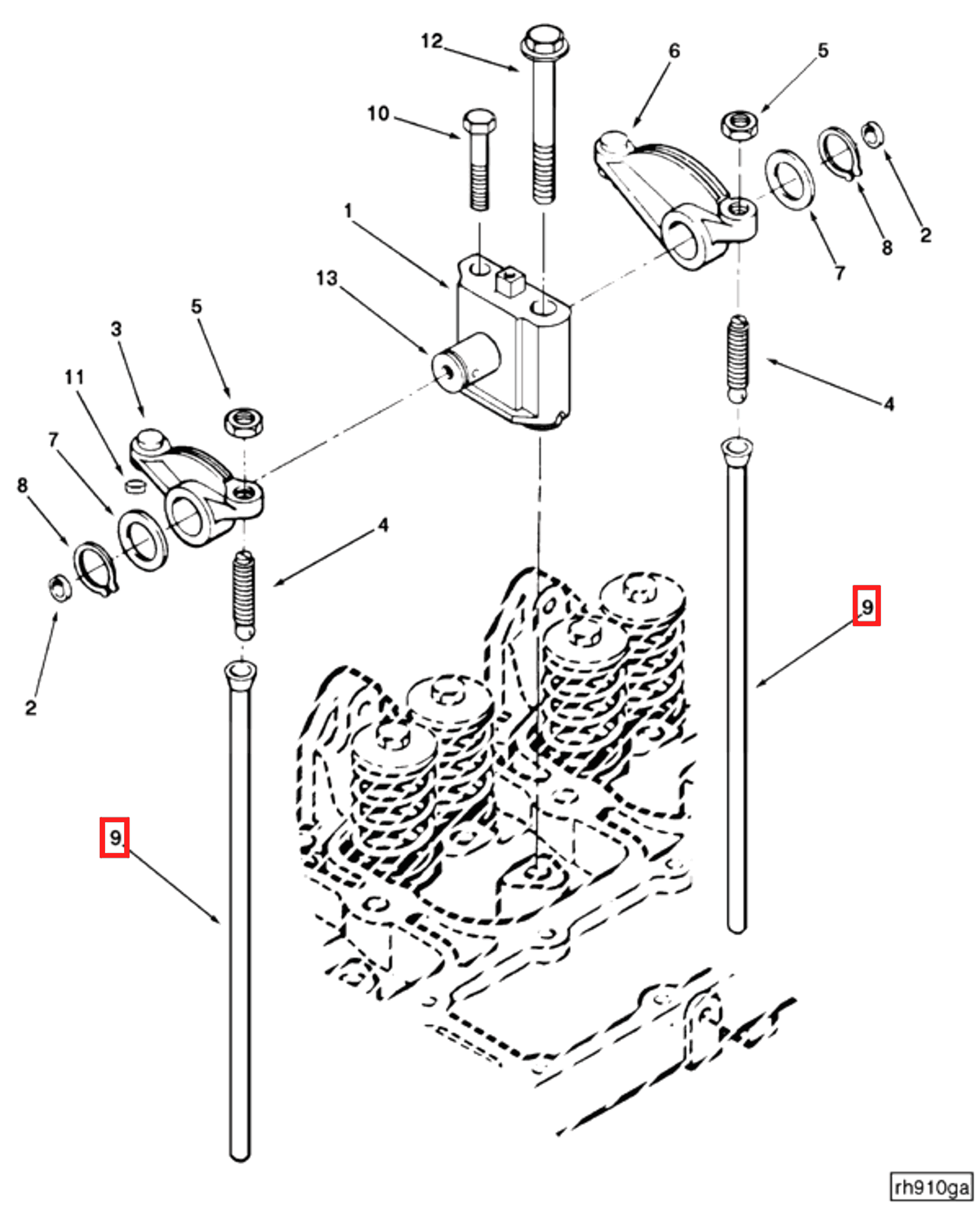 Push Rod | Cummins 3923262