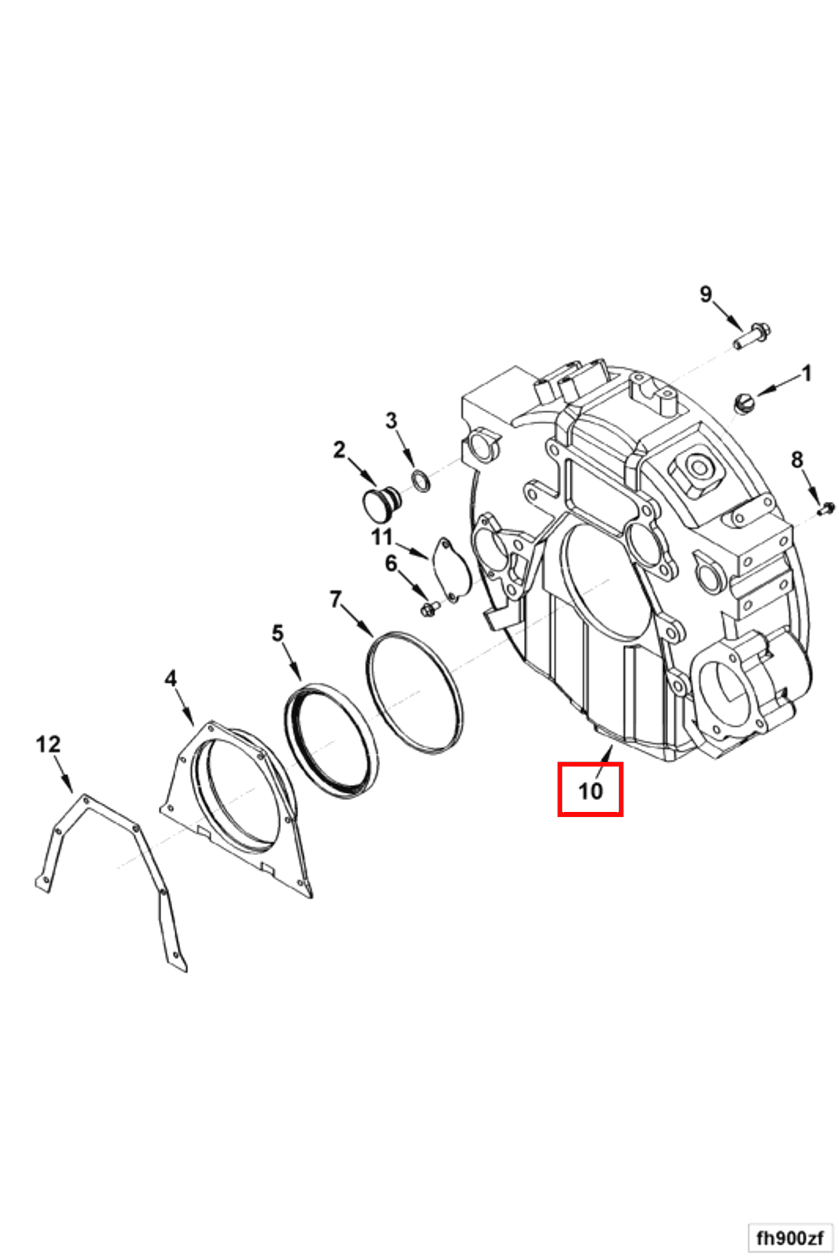 Flywheel | Cummins 3925223 | Flywheel Housing