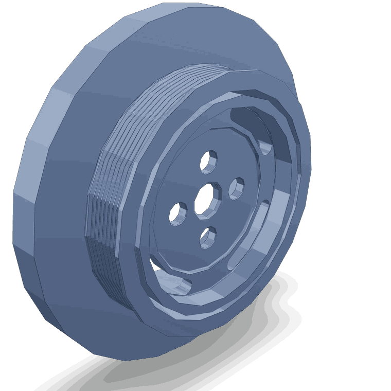 Vibration Damper | Cummins 3925565 | Rubber Vibration Damper