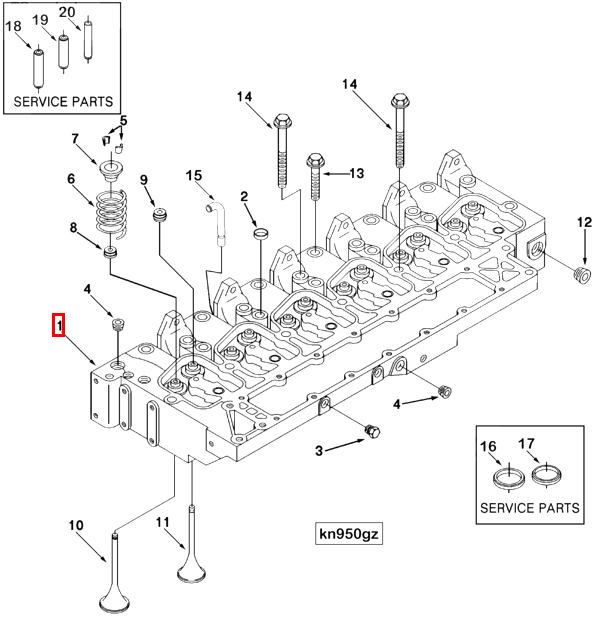 Cylinder Head | Cummins 3925683