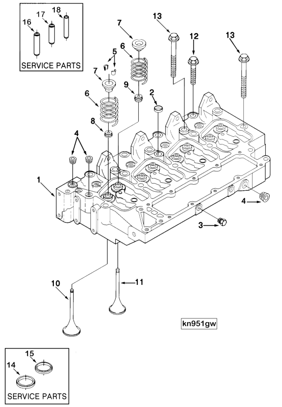 Cylinder Head | Cummins 3927330