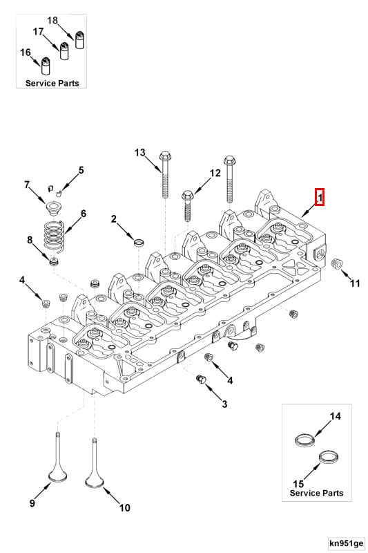 Cylinder Head | Cummins 3930652