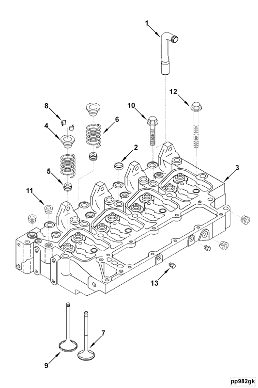 Cylinder Head | Cummins 3930913