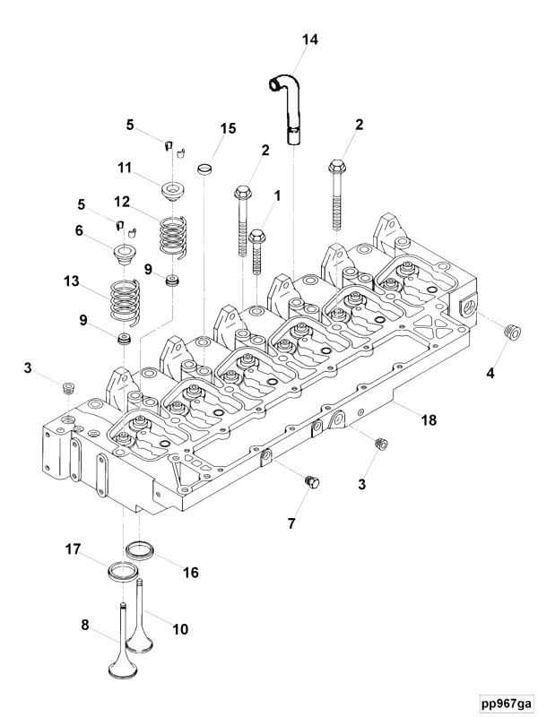 Cylinder Head | Cummins 3930925