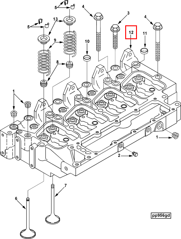 Cylinder Head | Cummins 3933421